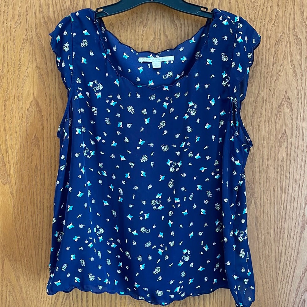 LC Lauren Conrad Scoop Neck Sleeveless Top SZ Xl